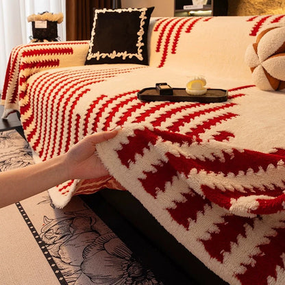🛋️Soft Plush Non-Slip Couch Cover