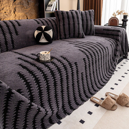 🛋️Soft Plush Non-Slip Couch Cover