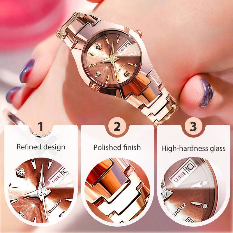 💖 Women’s Elegant Waterproof Watch