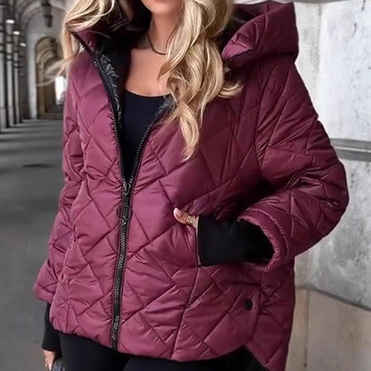 🔥Warm and casual cotton hooded jacket for women