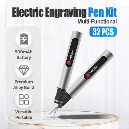 32 PCS Multi-Functional Electric Engraving Pen Kit