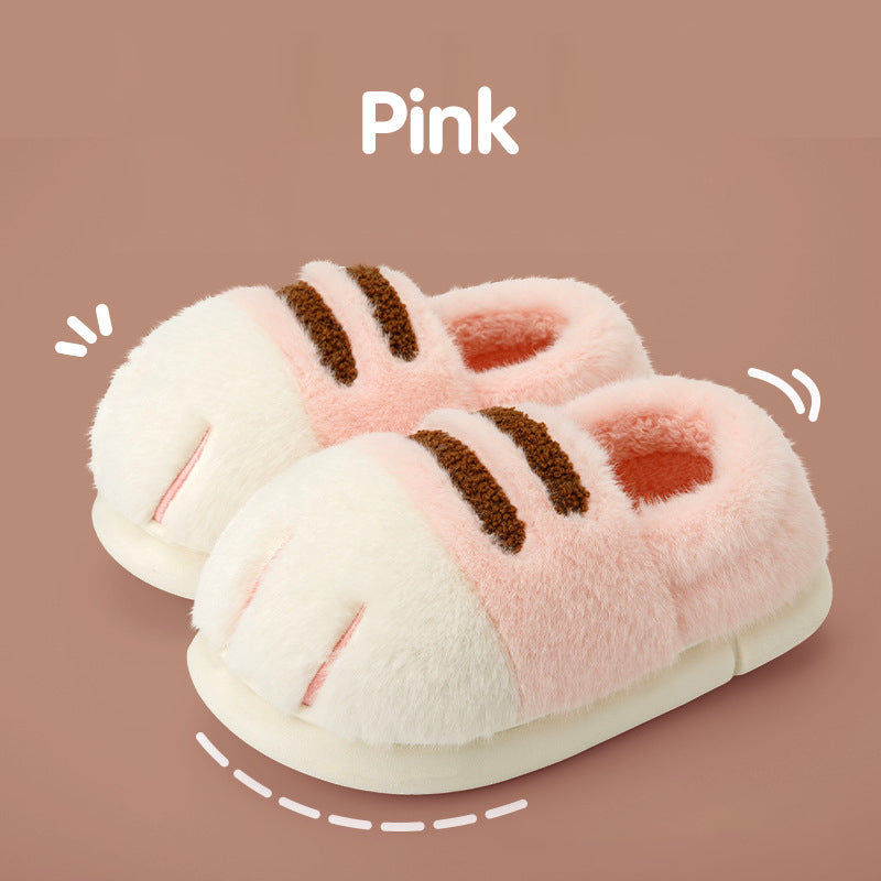 😽Cozy Cat Paw Slippers - Soft & Warm