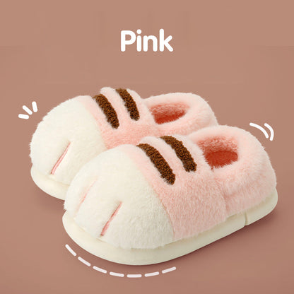😽Cozy Cat Paw Slippers - Soft & Warm