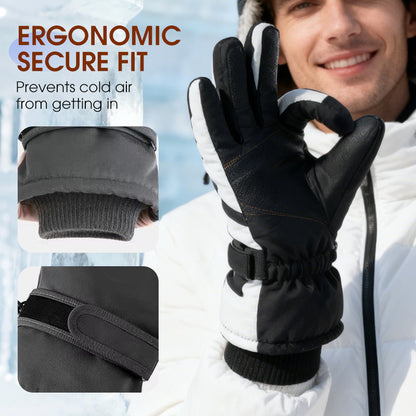 Windproof Water-Repellent Winter Gloves for Outdoor Cycling