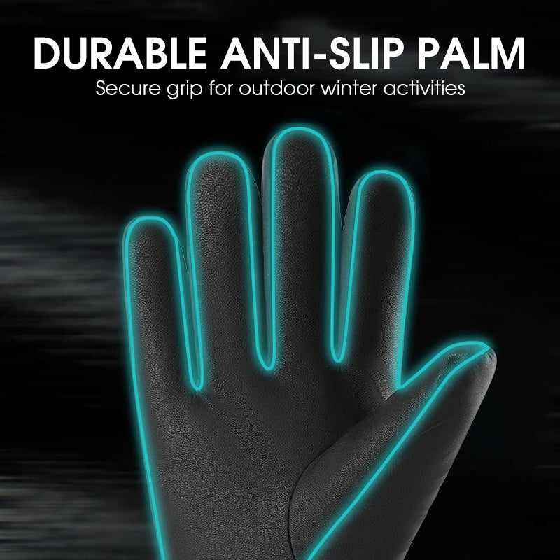 Windproof Water-Repellent Winter Gloves for Outdoor Cycling