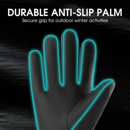 Windproof Water-Repellent Winter Gloves for Outdoor Cycling