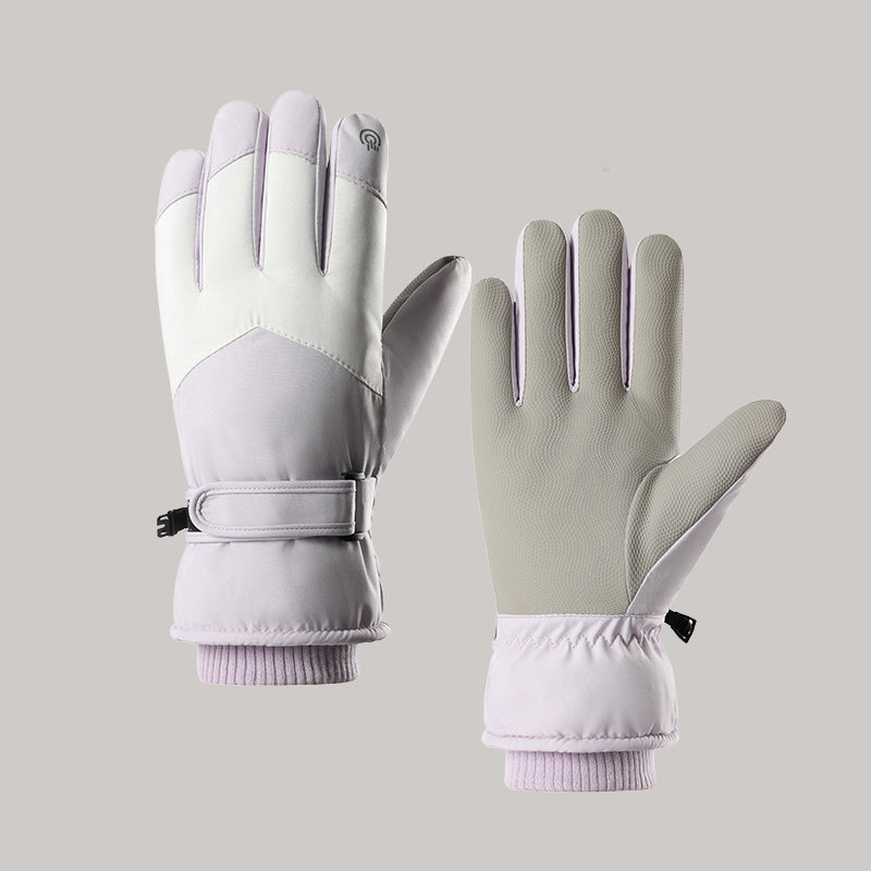 Windproof Water-Repellent Winter Gloves for Outdoor Cycling