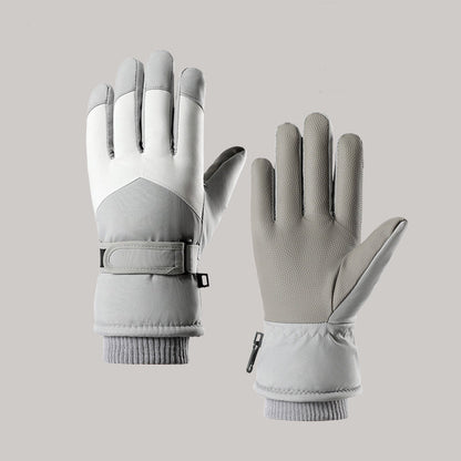 Windproof Water-Repellent Winter Gloves for Outdoor Cycling