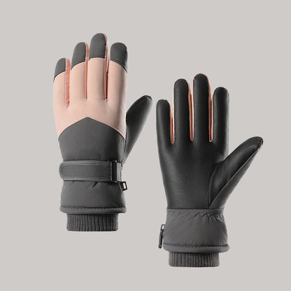 Windproof Water-Repellent Winter Gloves for Outdoor Cycling