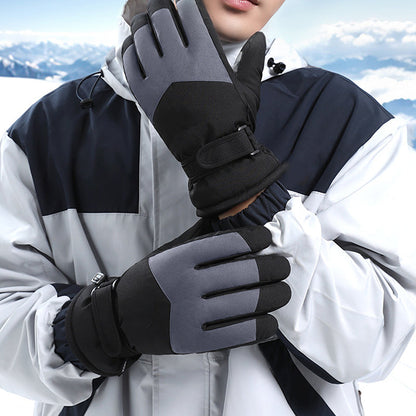 Windproof Water-Repellent Winter Gloves for Outdoor Cycling