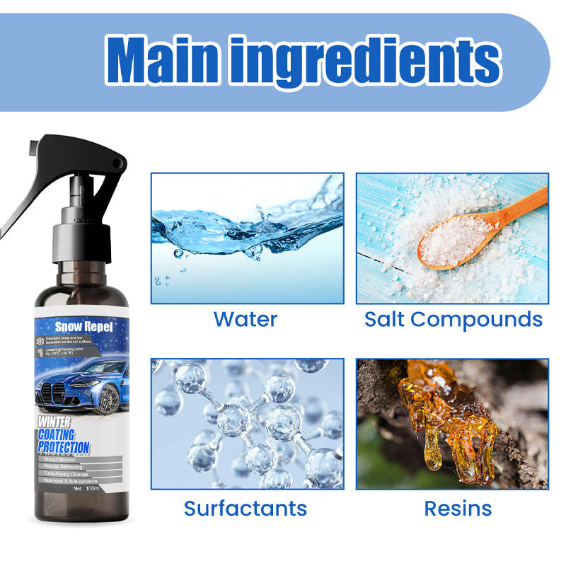 🔥🔥Buy 3 Get 2 Free🔥🧊🚫Car Windshield Snow Melting Coating Spray
