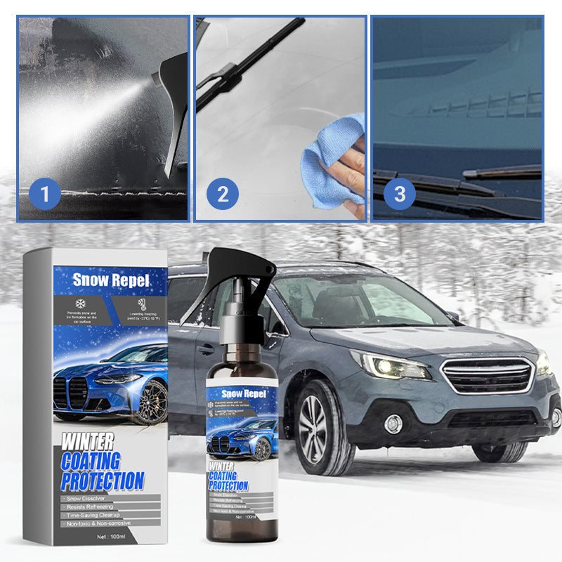 🔥🔥Buy 3 Get 2 Free🔥🧊🚫Car Windshield Snow Melting Coating Spray