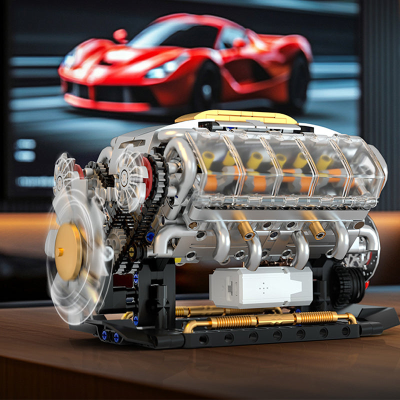 🔥Engine Model Building Blocks Set