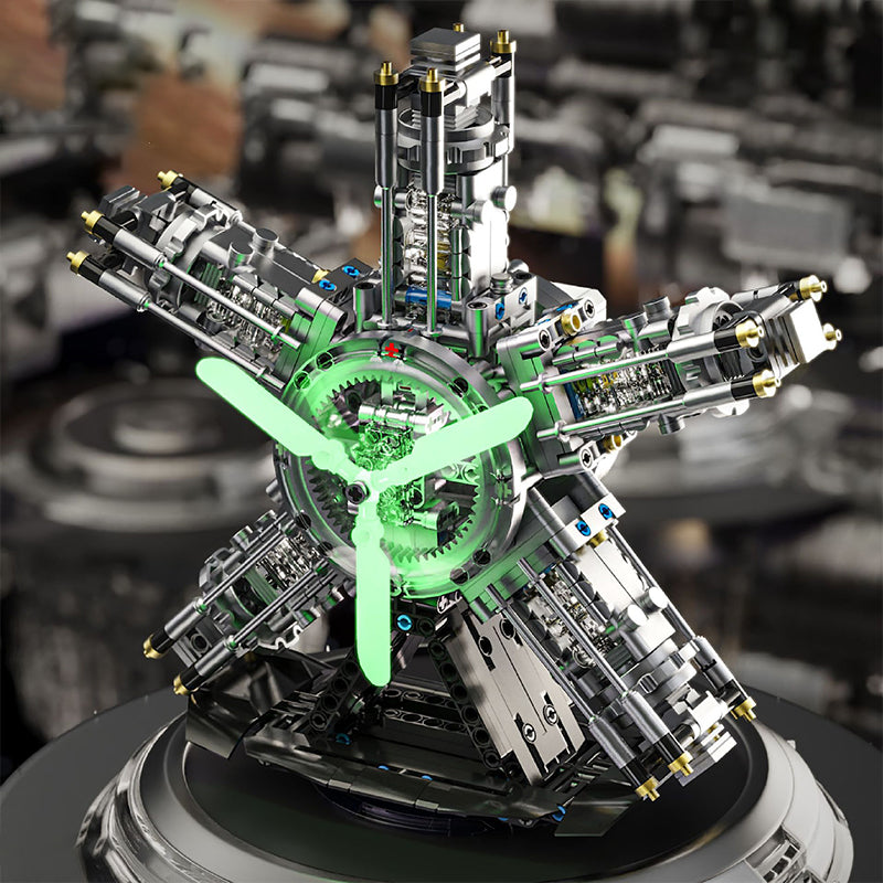 🔥Engine Model Building Blocks Set