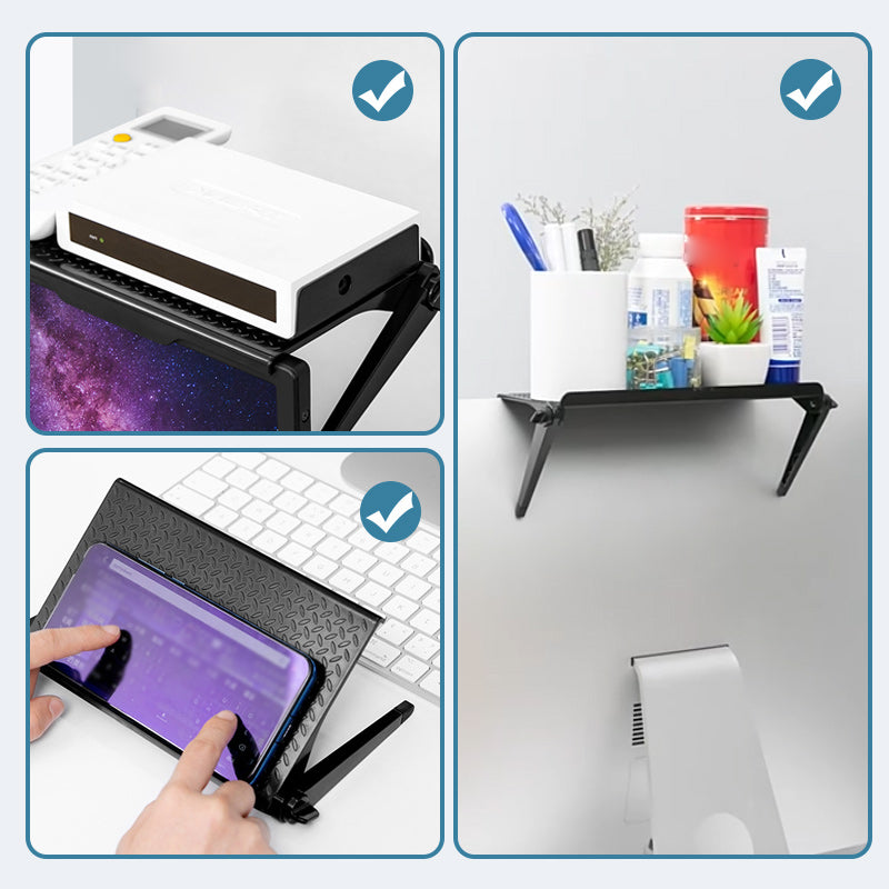 📺🛠️ Adjustable TV Top Shelf Without Drilling – Sturdy, Multifunctional & Universal Fit (Quickly Organise Your Home!)