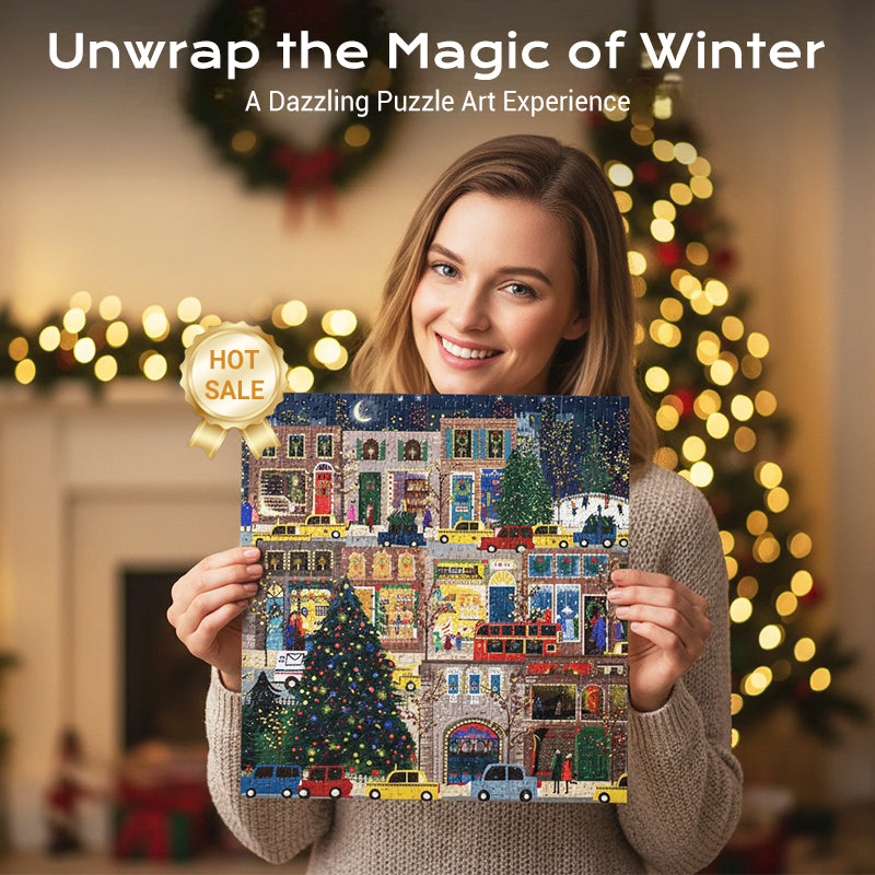 🎄Winter Lights Decorative Puzzle Set
