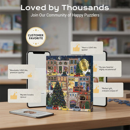 🎄Winter Lights Decorative Puzzle Set