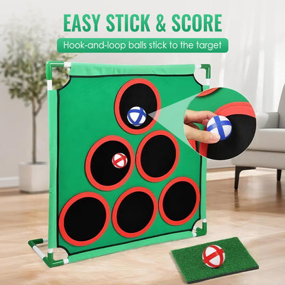 Portable Golf Target Game Set for Kids