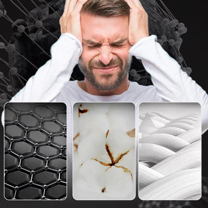 Men's Anti-Odor Graphene Crew Socks - 5 Pairs/Set