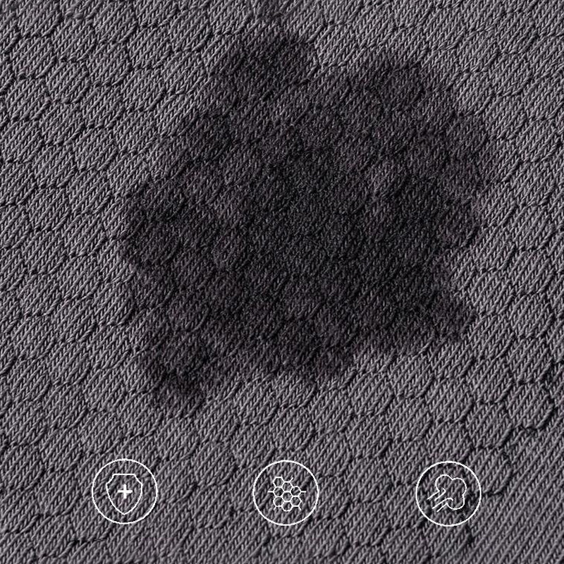 Men's Anti-Odor Graphene Crew Socks - 5 Pairs/Set