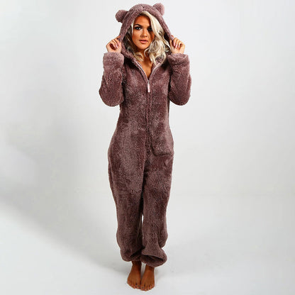 ✨🦊 Ultra-Soft Hooded Onesie for Lounging – Plush Fabric, Playful Design & Comfortable Fit (Home Relaxing Must-Have!)