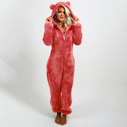 ✨🦊 Ultra-Soft Hooded Onesie for Lounging – Plush Fabric, Playful Design & Comfortable Fit (Home Relaxing Must-Have!)