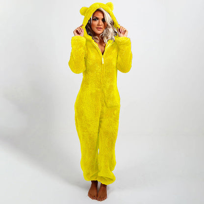 ✨🦊 Ultra-Soft Hooded Onesie for Lounging – Plush Fabric, Playful Design & Comfortable Fit (Home Relaxing Must-Have!)