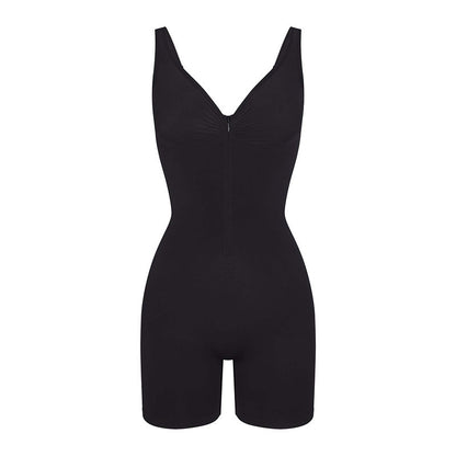 🔥Women's Front Zipper Seamless Tummy Control Shapewear