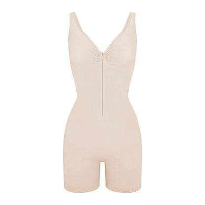 🔥Women's Front Zipper Seamless Tummy Control Shapewear