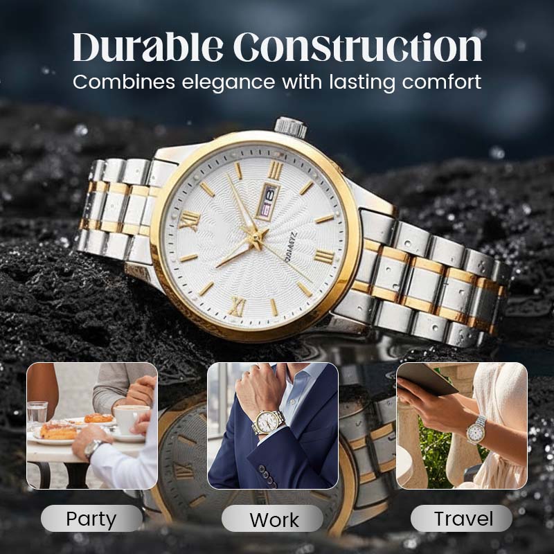 🔥Christmas Limited-Time Offer: 49% OFF!!!🔥Men's Two-Tone Waterproof Luminous Watch