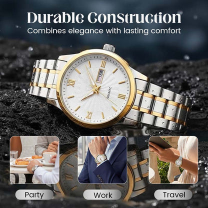 🔥Christmas Limited-Time Offer: 49% OFF!!!🔥Men's Two-Tone Waterproof Luminous Watch