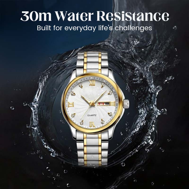 🔥Christmas Limited-Time Offer: 49% OFF!!!🔥Men's Two-Tone Waterproof Luminous Watch