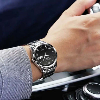 🔥Christmas Limited-Time Offer: 49% OFF!!!🔥Men's Two-Tone Waterproof Luminous Watch