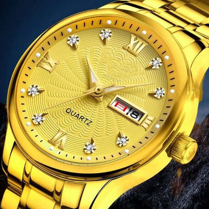 🔥Christmas Limited-Time Offer: 49% OFF!!!🔥Men's Two-Tone Waterproof Luminous Watch