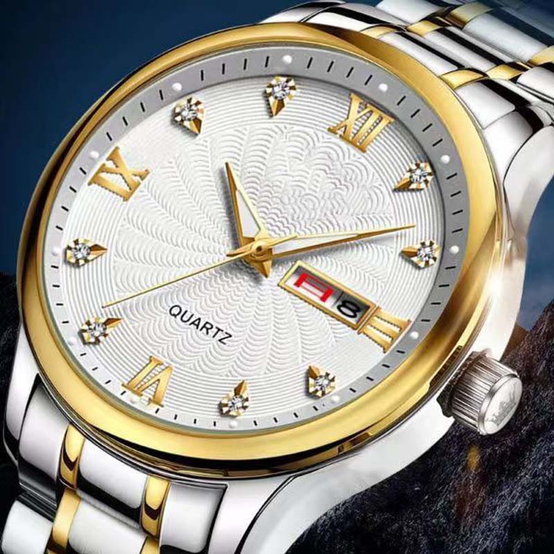 🔥Christmas Limited-Time Offer: 49% OFF!!!🔥Men's Two-Tone Waterproof Luminous Watch