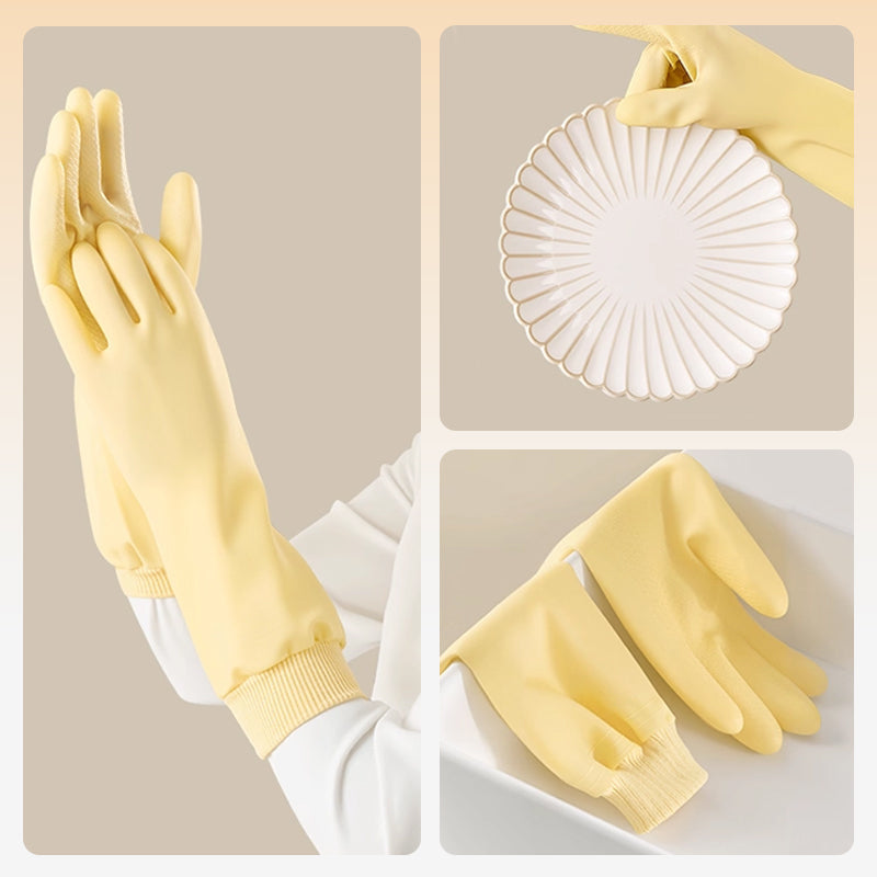 💦Waterproof Household Anti-Slip Cleaning Gloves