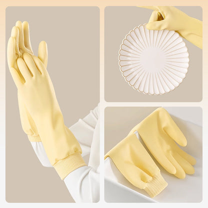 💦Waterproof Household Anti-Slip Cleaning Gloves