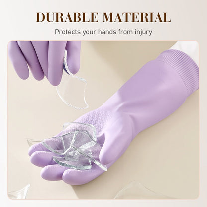 💦Waterproof Household Anti-Slip Cleaning Gloves