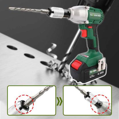 🔧⚙️ Electric Wrench Drill Bit Adapter – Quick Change, Universal Fit & Durable for Professional and DIY Use 🔨📦