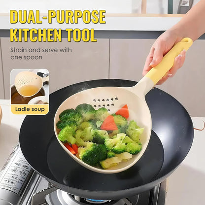 ✨2-IN-1 Large Capacity Serving & Straining Spoon🔍
