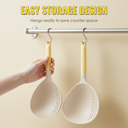 ✨2-IN-1 Large Capacity Serving & Straining Spoon🔍