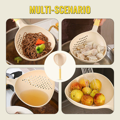 ✨2-IN-1 Large Capacity Serving & Straining Spoon🔍