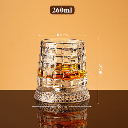 🥛💎Hot Sale 49% OFF✨🔥360° Rotating Whiskey Glass Tumbler