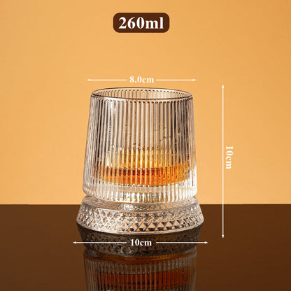 🥛💎Hot Sale 49% OFF✨🔥360° Rotating Whiskey Glass Tumbler
