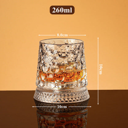 🥛💎Hot Sale 49% OFF✨🔥360° Rotating Whiskey Glass Tumbler