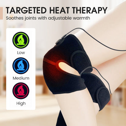 🔥Heated Vibrating Knee Brace Massager