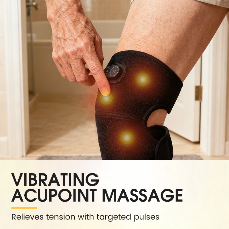 🔥Heated Vibrating Knee Brace Massager