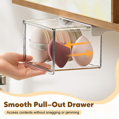 Transparent Drawer-Style Cabinet Organizer