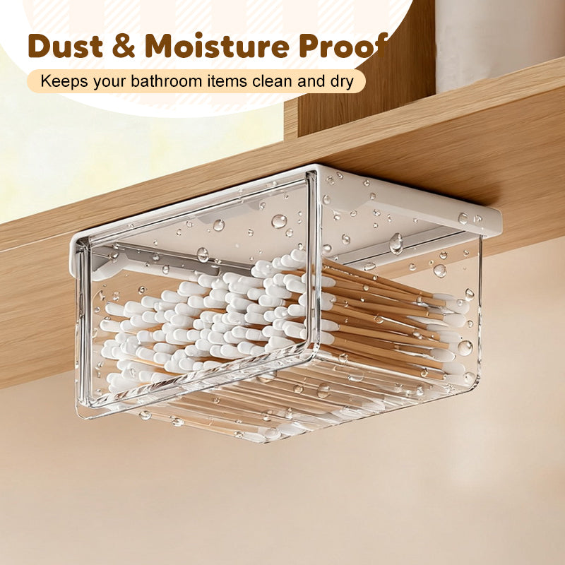 Transparent Drawer-Style Cabinet Organizer