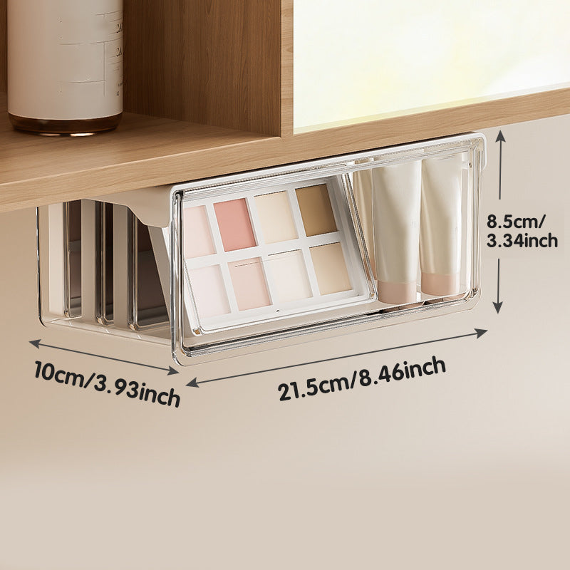 Transparent Drawer-Style Cabinet Organizer